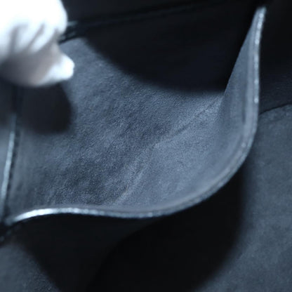 Louis Vuitton Saint Jacques Handbag Epi Leather, BLACK, LEATHER, Handbag