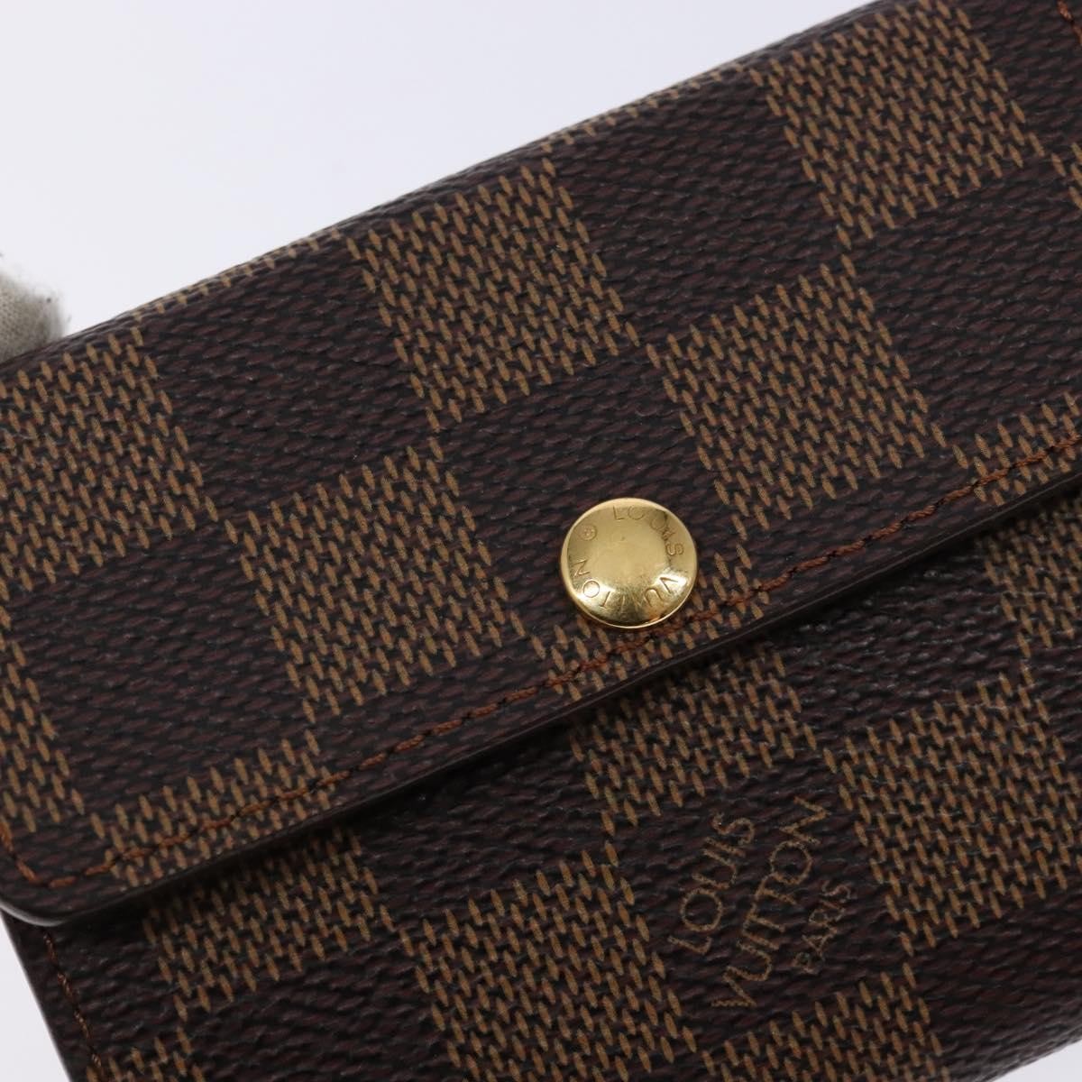 Louis Vuitton Ludlow Wallet Damier, BROWN, CANVAS, Wallets