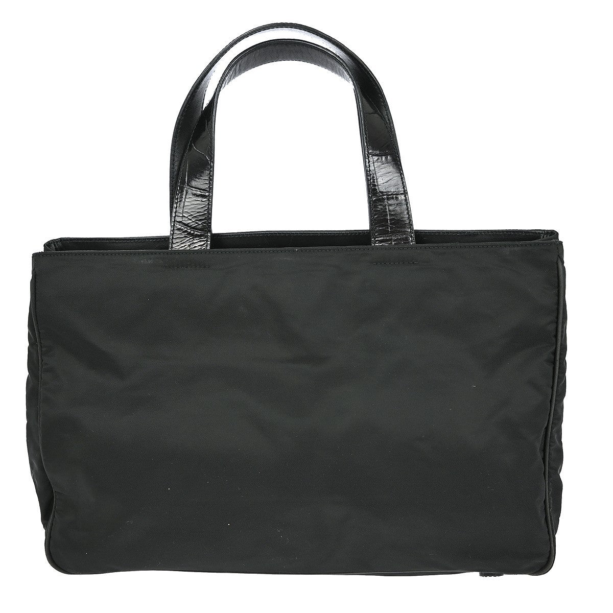 Prada Vintage Handbag Tessuto, BLACK, NYLON, Handbag