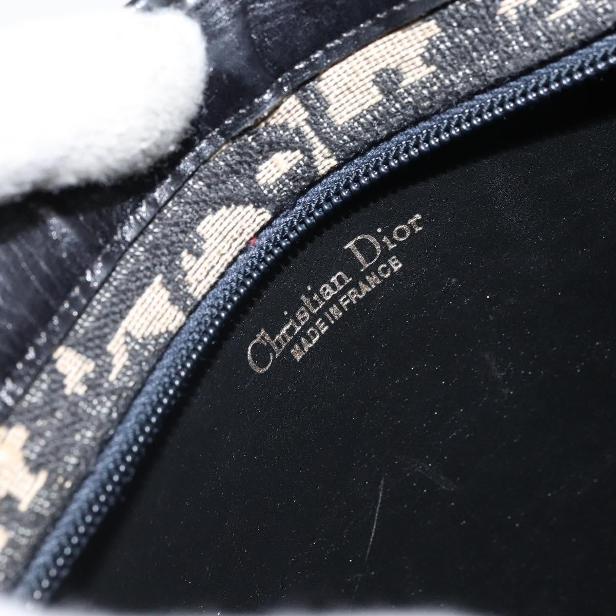 Christian Dior Trotter shoulder bag Canvas, NAVY, CANVAS, Shoulder bag