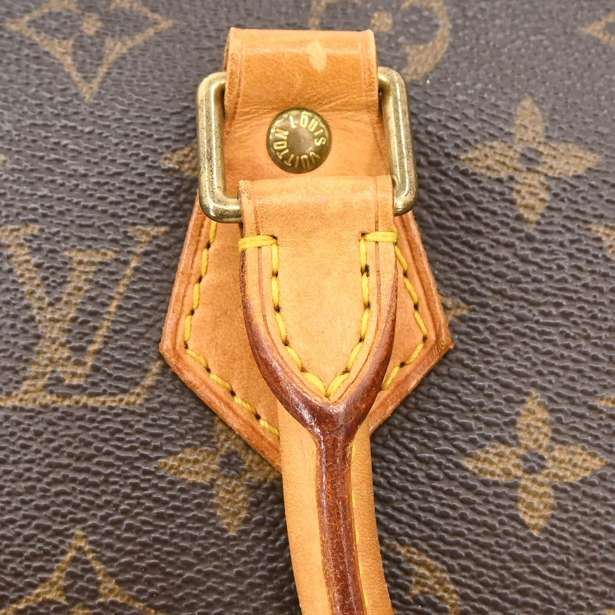 Louis Vuitton Speedy Handbag Monogram Canvas, Brown, Canvas, Handbag
