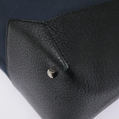 Salvatore Ferragamo Gancini Tote Gancini Canvas, NAVY, CANVAS, Tote bag