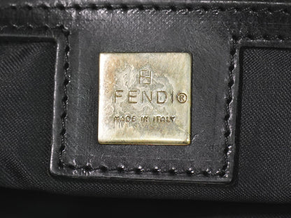Fendi Zucca Tote bag Canvas, Black, Canvas, Tote Bag