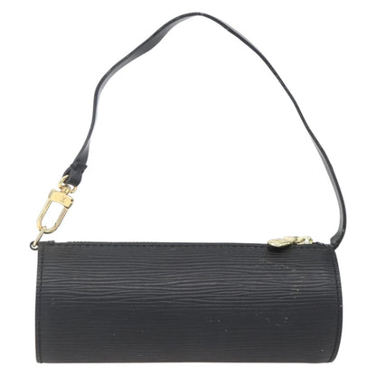 Louis Vuitton Soufflot Pochette Epi Leather, BLACK, LEATHER, Clutche & pouche
