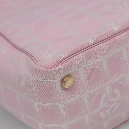 Chanel Travel Line Tote Nylon, PINK, NYLON, Tote bag