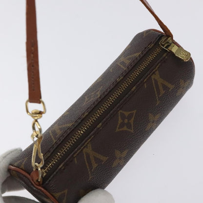 Louis Vuitton Papillon Pochette Monogram Canvas, BROWN, CANVAS, Handbag