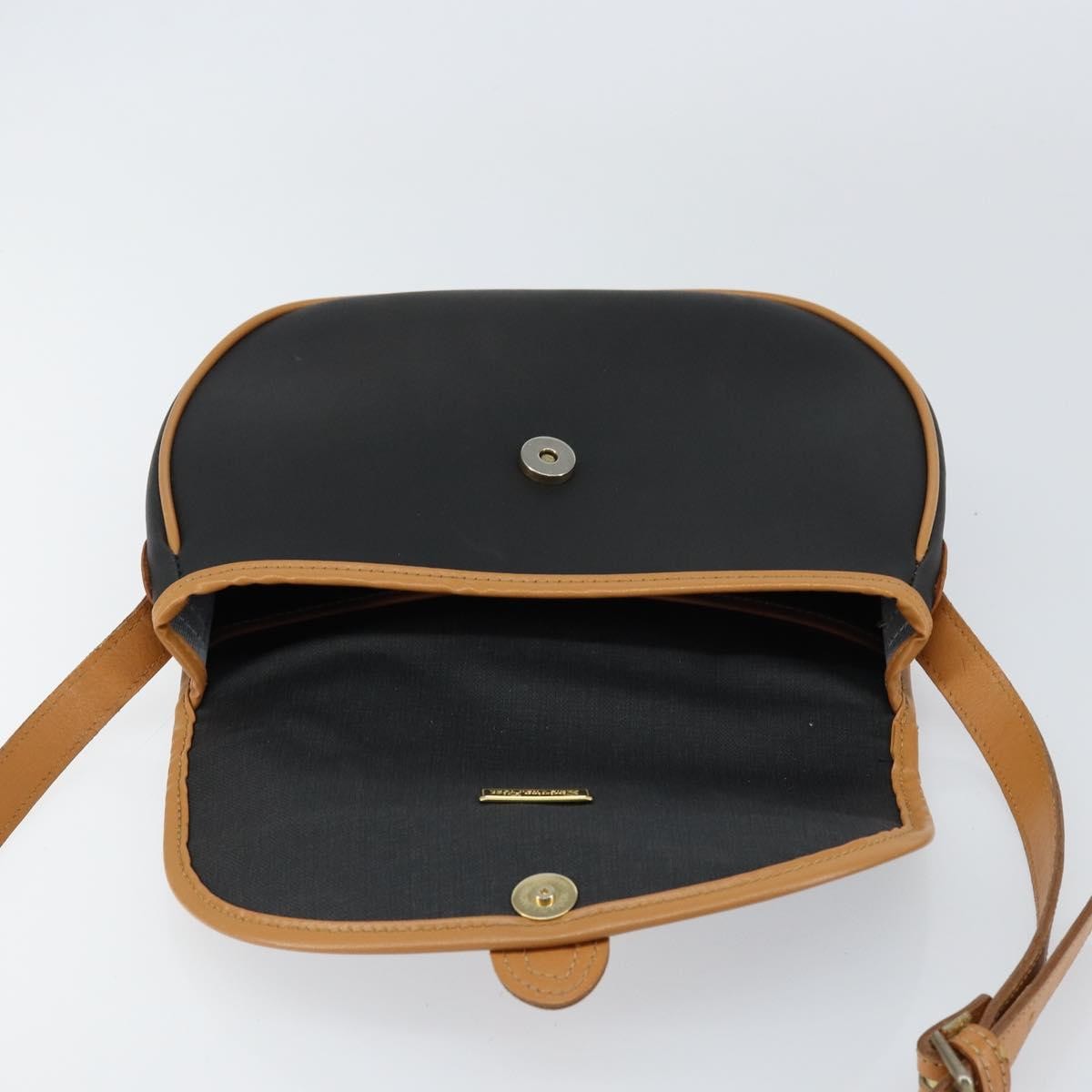 Christian Dior Vintage Shoulder Bag Canvas, BLACK, CANVAS, Shoulder bag