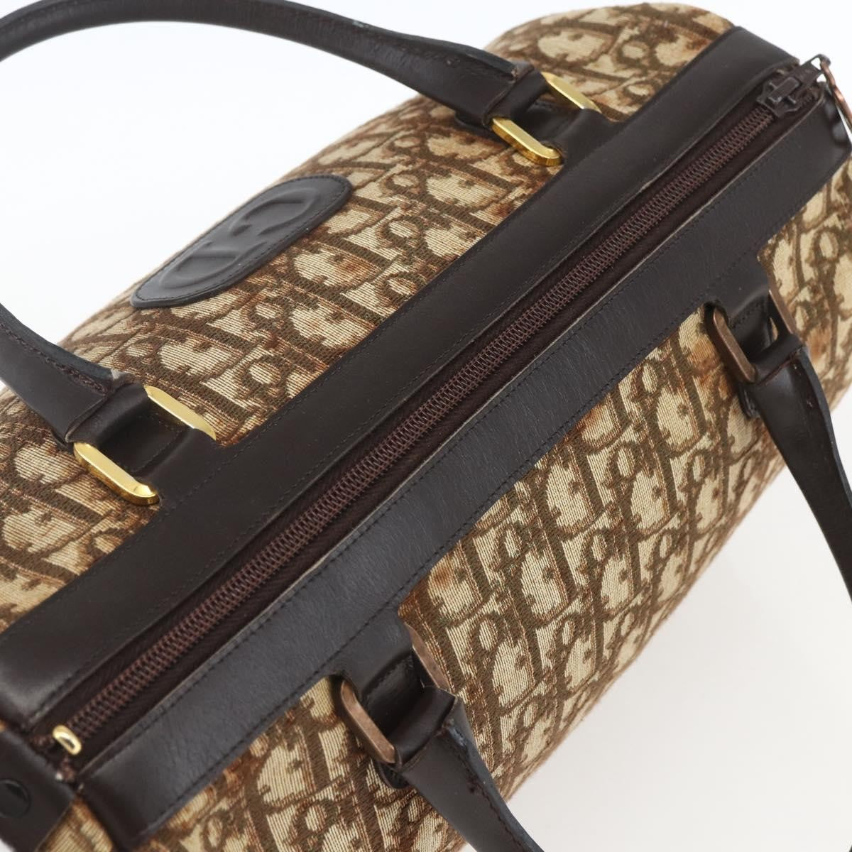 Christian Dior Trotter shoulder bag Canvas, Beige, Canvas, Handbag