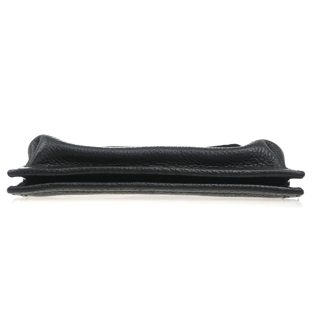 Balenciaga Explorer Strap Pouch Leather, BLACK, LEATHER, Shoulder bag