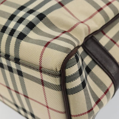 Burberry Nova Check Tote Canvas and Leather, BEIGE, NYLON, Tote bag
