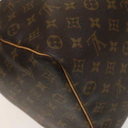 Louis Vuitton Keepall Bag Monogram Canvas, BROWN, CANVAS, Travel bag