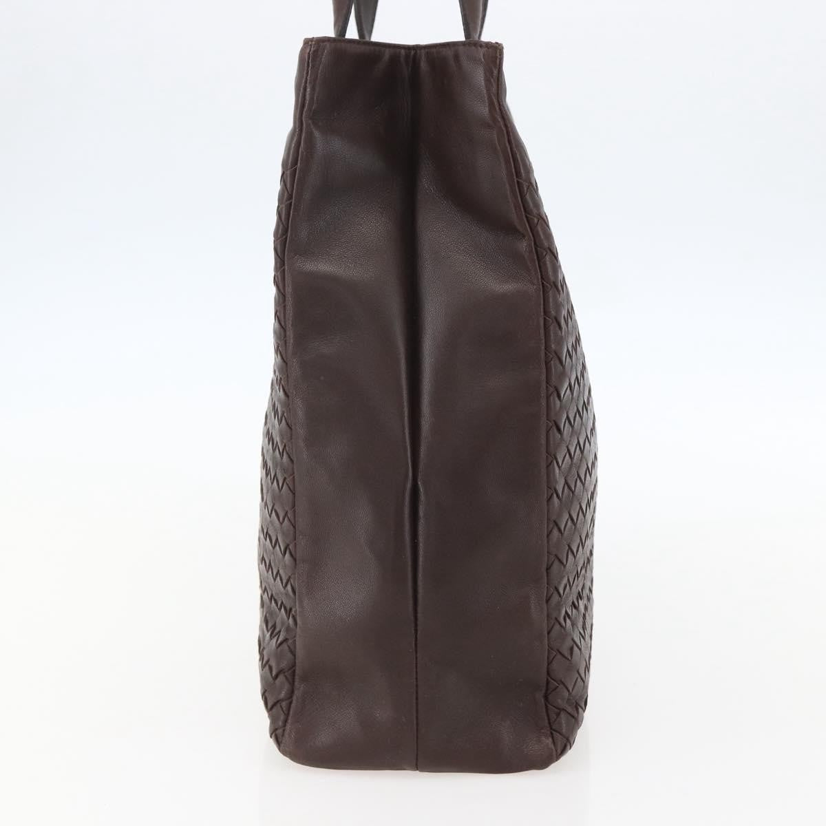 Bottega Veneta Intrecciato Handbag Leather, BROWN, LEATHER, Handbag