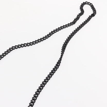 Stella McCartney Falabella Fold Over Bag Shaggy Deer, BLACK, POLYESTER, Shoulder bag