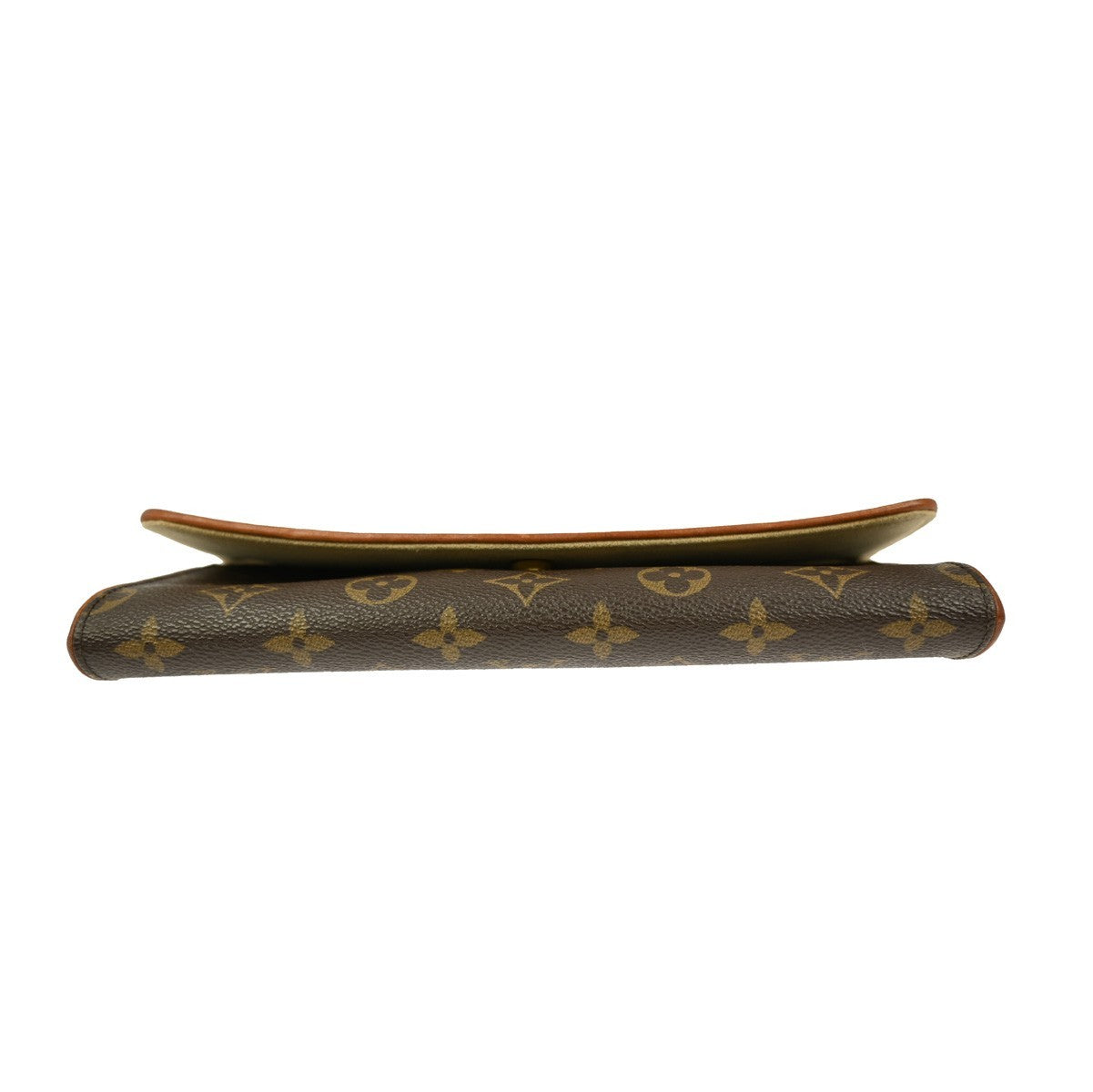 Louis Vuitton Twin Handbag Monogram Canvas, BROWN, CANVAS, Clutche & pouche