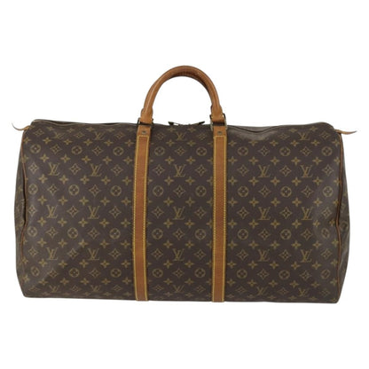 Louis Vuitton Keepall Bag Monogram Canvas, Brown, Canvas, Travel Bag