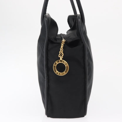 Celine Vintage Shoulder Bag Nylon, BLACK, NYLON, Shoulder bag