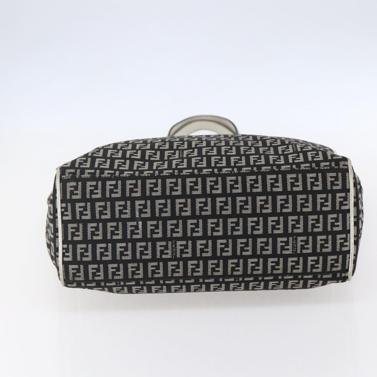 Fendi Zucca Tote bag Canvas, BLACK, CANVAS, Tote bag