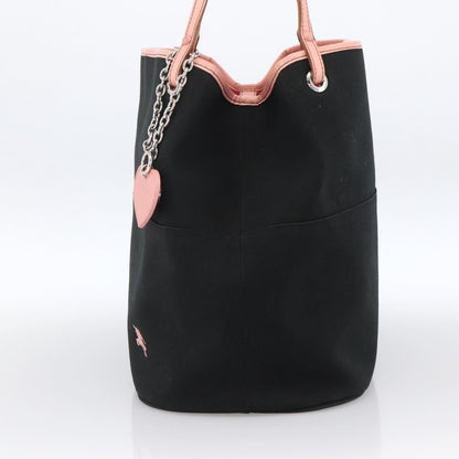 Burberry Blue Label Tote Bag Canvas, BLACK, CANVAS, Tote bag