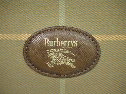 Burberry Nova check boston bag Canvas, KHAKI, CANVAS, Handbag