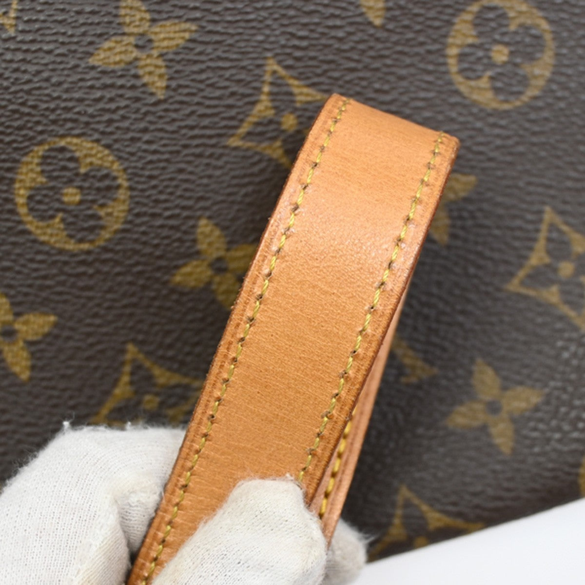 Louis Vuitton Musette Handbag Monogram Canvas, BROWN, CANVAS, Shoulder bag