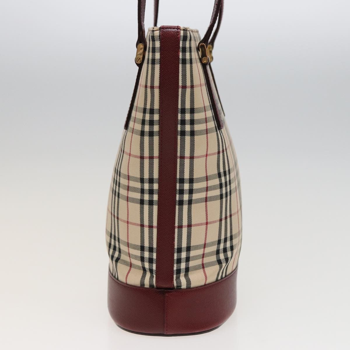 Burberry Nova Check Tote canvas check pattern, BEIGE, CANVAS, Tote bag