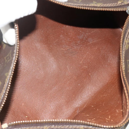 Louis Vuitton Papillon Handbag Monogram Canvas, Brown, Canvas, Handbag