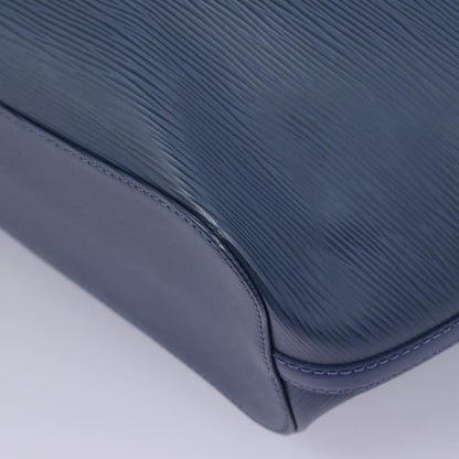 Louis Vuitton Mandara Handbag Epi Leather, BLUE, LEATHER, Shoulder bag