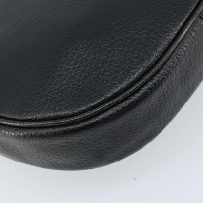 Burberry Flap Shoulder Bag Leather, BLACK, LEATHER, Shoulder bag