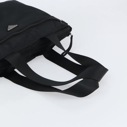 Prada Vintage Tote Tessuto, BLACK, NYLON, Tote bag