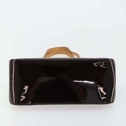 Louis Vuitton Rosewood Avenue Handbag Monogram Vernis, Purple, Patent Leather, Handbag