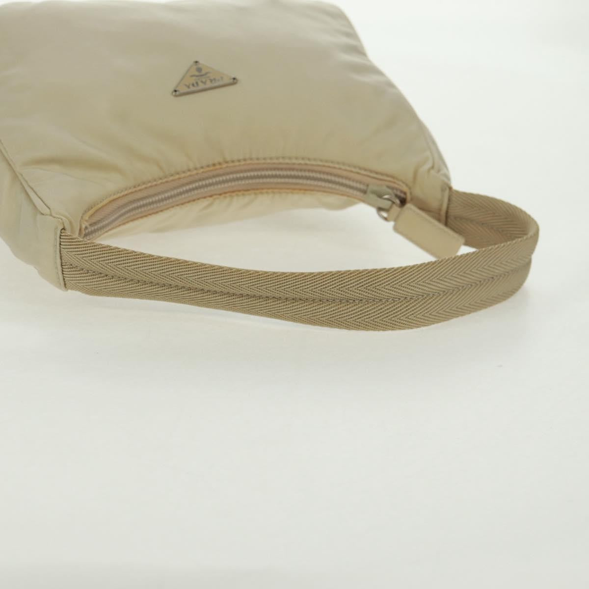 Prada Hobo Tessuto, BEIGE, NYLON, Handbag