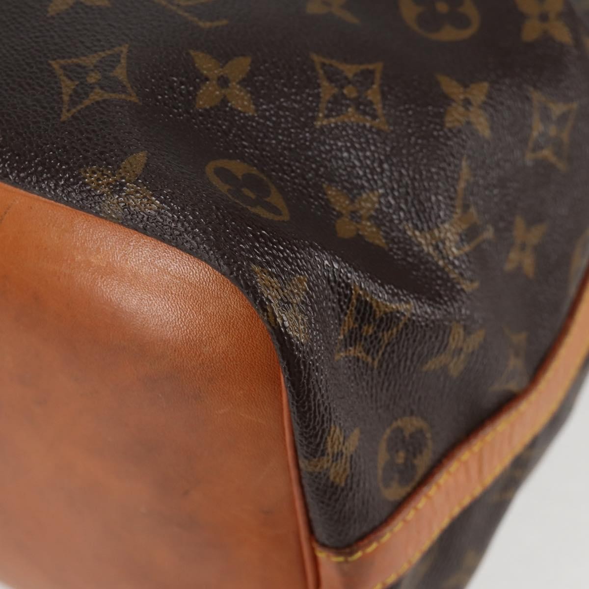 Louis Vuitton Petit Noe Handbag Monogram Canvas, BROWN, CANVAS, Handbag