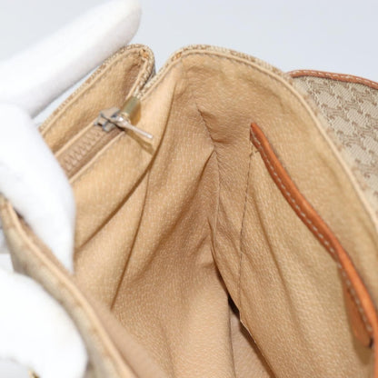 Celine Vintage Macadam Handbag Canvas, BEIGE, CANVAS, Handbag