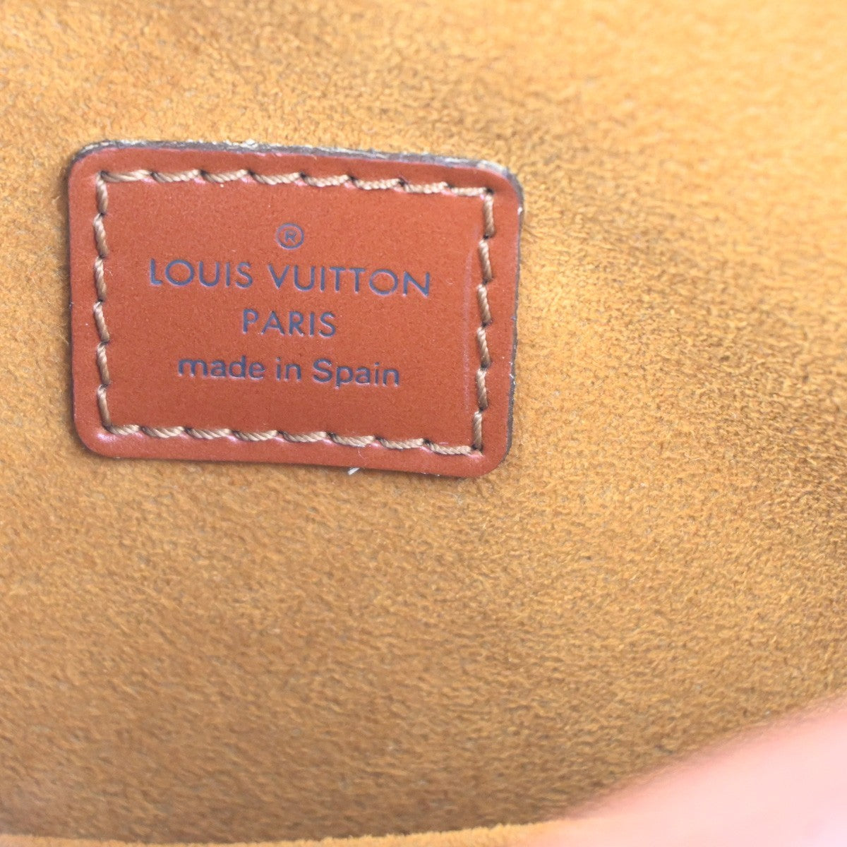 Louis Vuitton Voltaire Handbag Epi Leather, BROWN, LEATHER, Shoulder bag