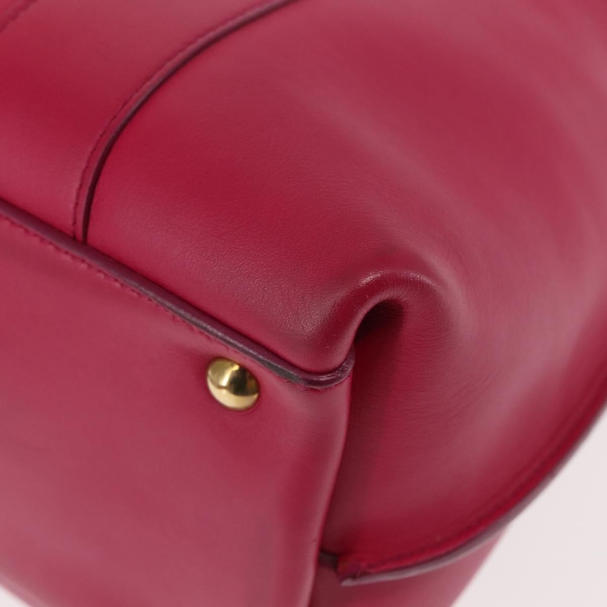 Salvatore Ferragamo Sookie Satchel Leather, PINK, LEATHER, Handbag