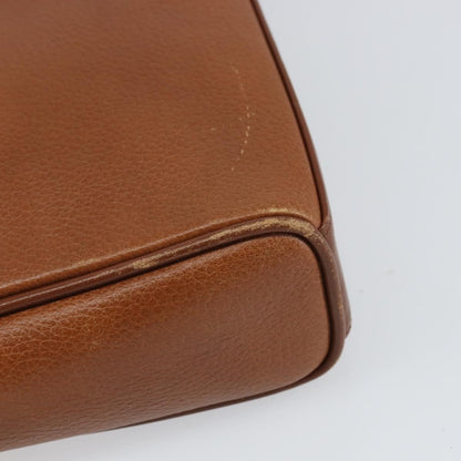 Burberry Vintage Shoulder Bag Leather, BROWN, LEATHER, Shoulder bag