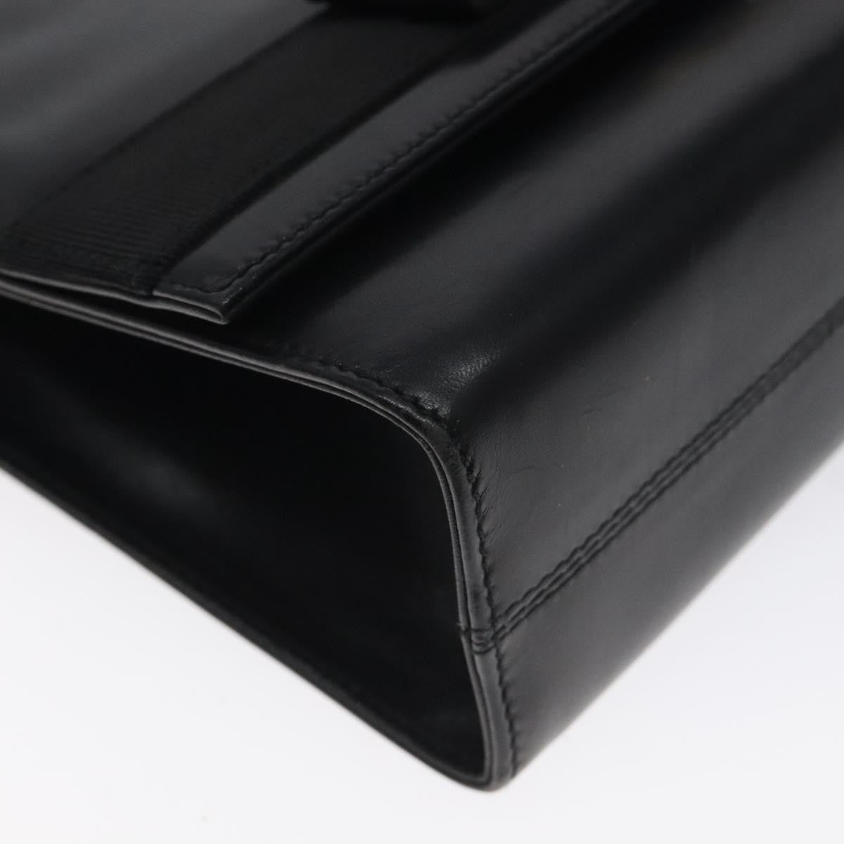 Salvatore Ferragamo Vala Shoulder Bag Leather, BLACK, LEATHER, Shoulder bag