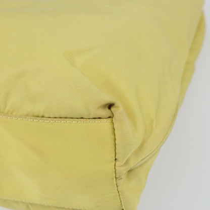 Prada Vintage Tote Nylon, YELLOW, NYLON, Tote bag