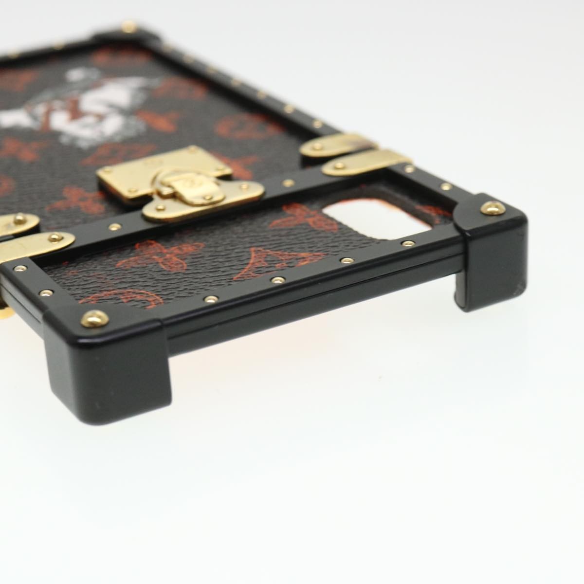 Louis Vuitton Bumper iPhone Case Shoulder Strap Canvas, BLACK, CANVAS, Tech accessory