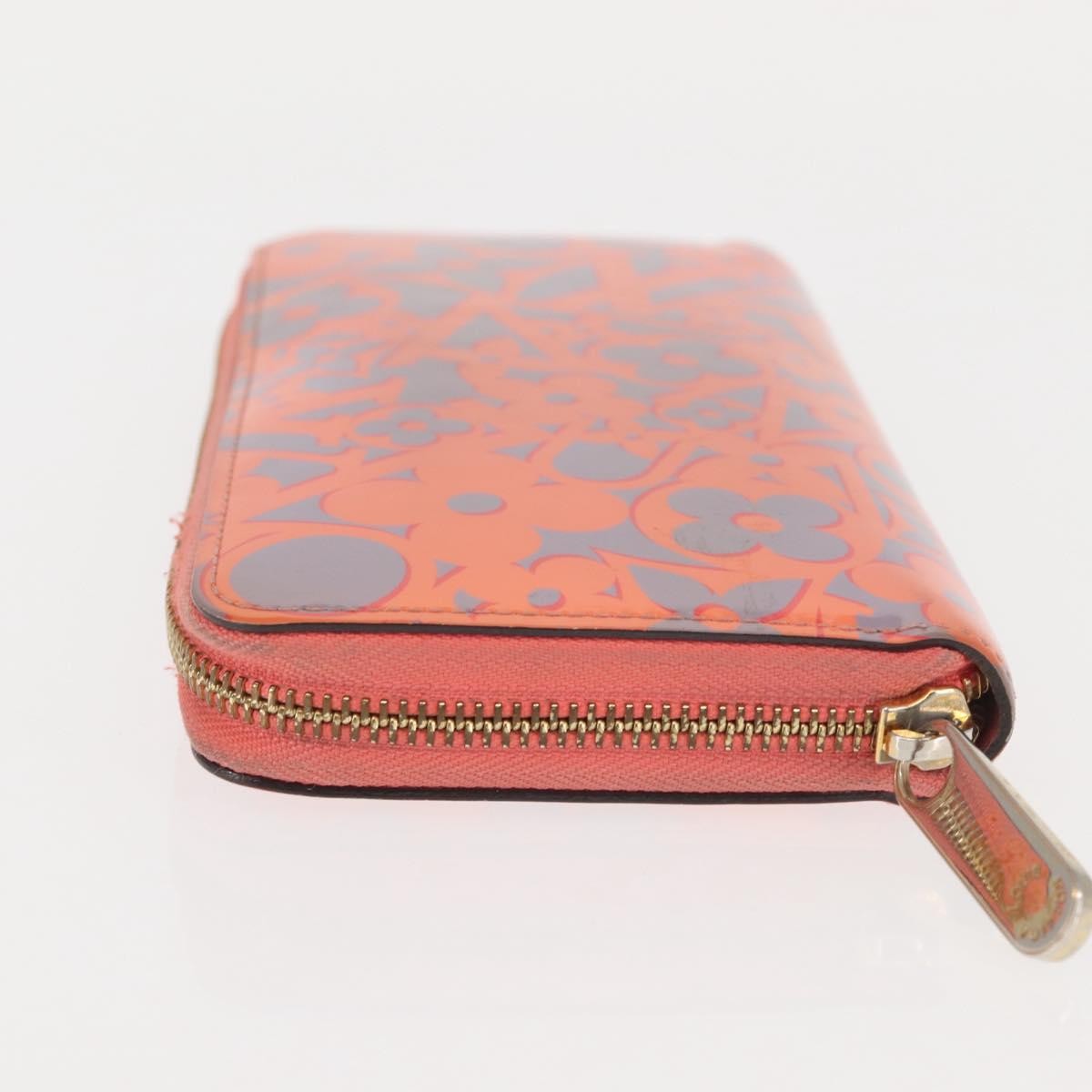 Louis Vuitton Zippy Wallet NM Monogram Patent, ORANGE, PATENT_LEATHER, Wallets