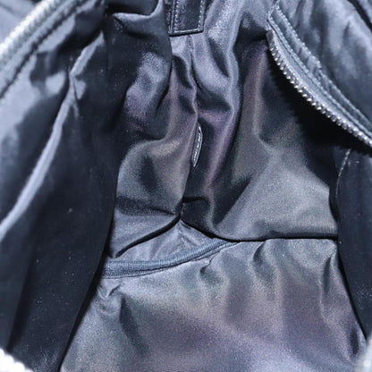 Prada Convertible Double Tote Tessuto, Navy, Nylon, Tote Bag