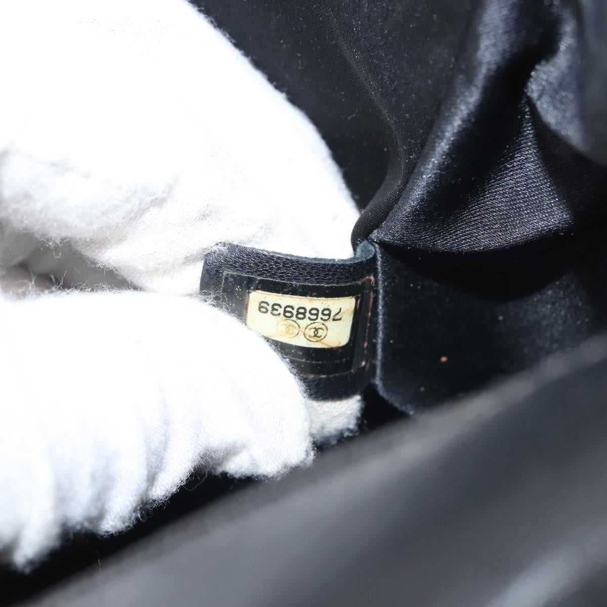 Chanel Travel Line Flap Bag Nylon, BLACK, NYLON, Travel bag