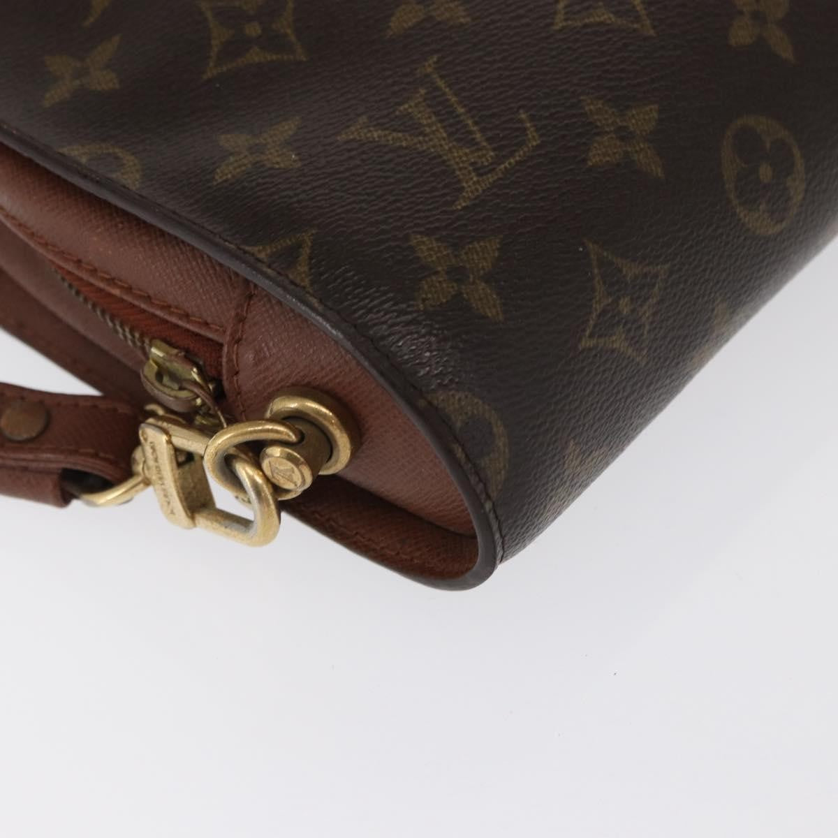 Louis Vuitton Pochette Orsay Monogram Canvas, BROWN, CANVAS, Clutche & pouche
