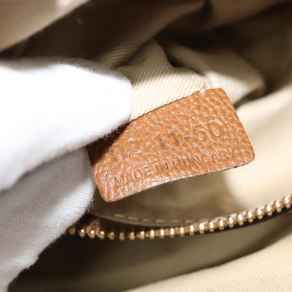 Chloe Elsie Satchel Leather, BROWN, LEATHER, Handbag