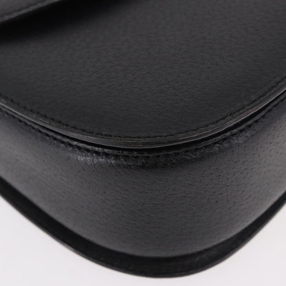 Gucci Bamboo 1947 Top Handle Bag Leather, Black, Leather, Handbag