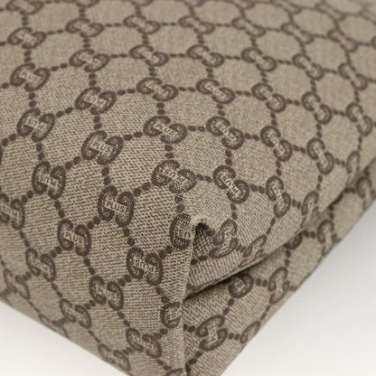 Gucci Ophidia Front Pocket Shopper Tote GG Coated Canvas, Beige, Canvas, Tote Bag