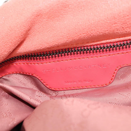 Stella McCartney Falabella Fold Over Crossbody Bag Suede, ORANGE, SUEDE, Crossbody bag