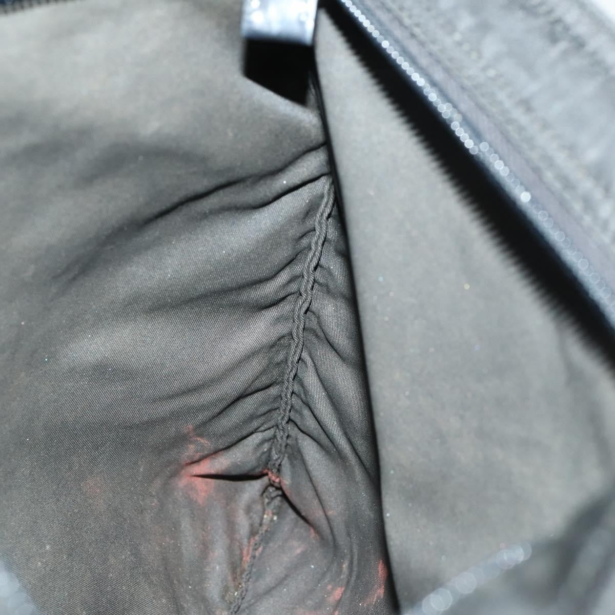 Prada Zip Top Messenger Bag Tessuto, BLACK, NYLON, Shoulder bag