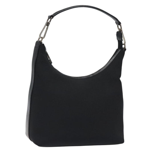 Gucci Zip Hobo Nylon, BLACK, NYLON, Shoulder bag