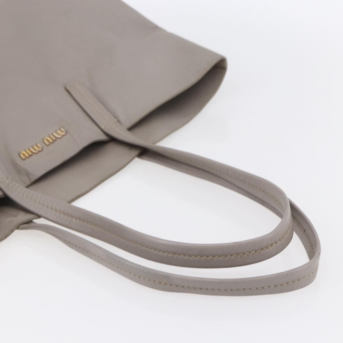 Miu Miu Vintage Tote bag Leather, BLACK, LEATHER, Tote bag